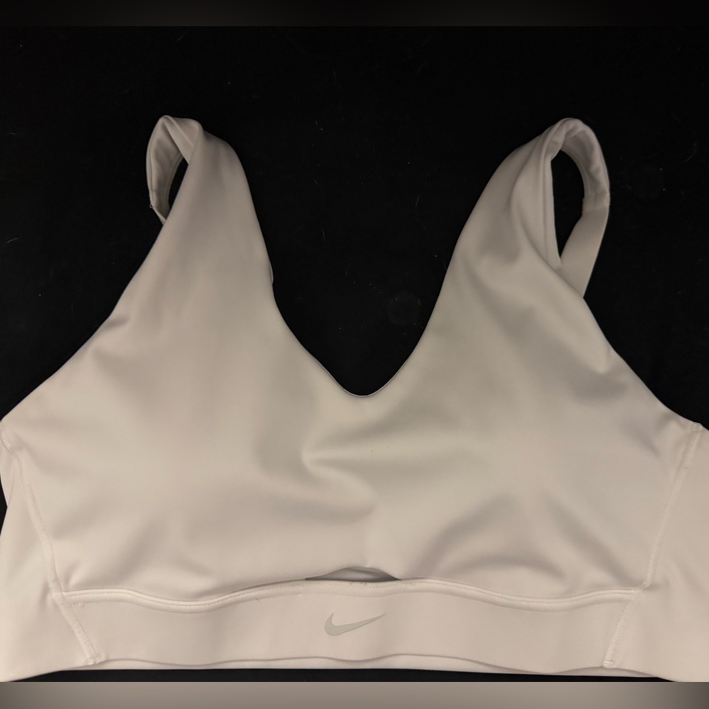 Nike Women's white Sports Bra